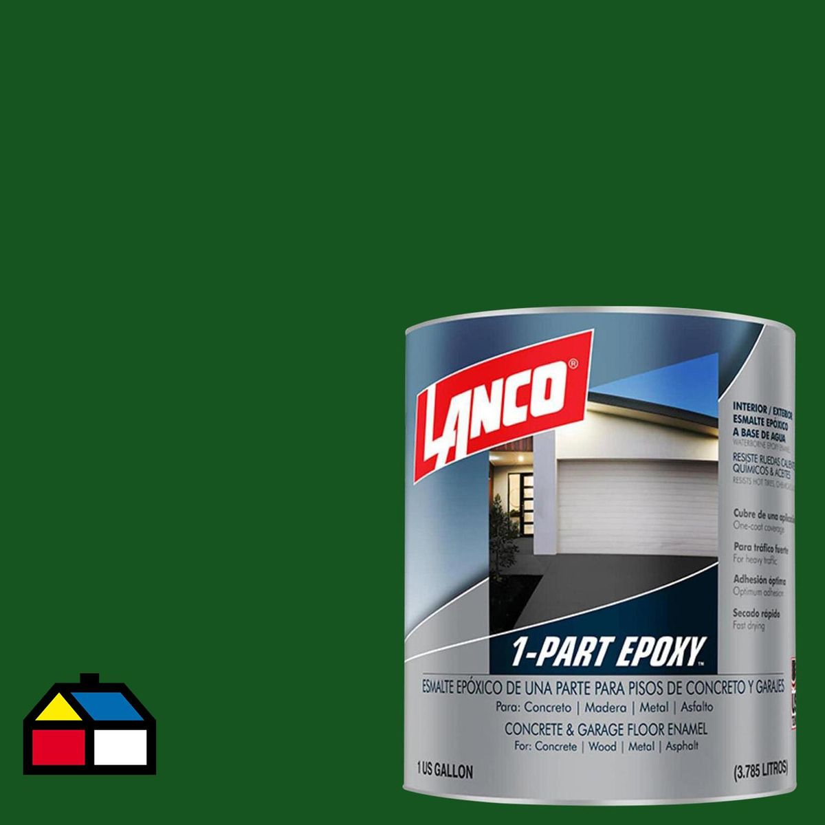LANCO - Esmalte 1 Part Epoxy Lata 1 galón(es) Mate Verde