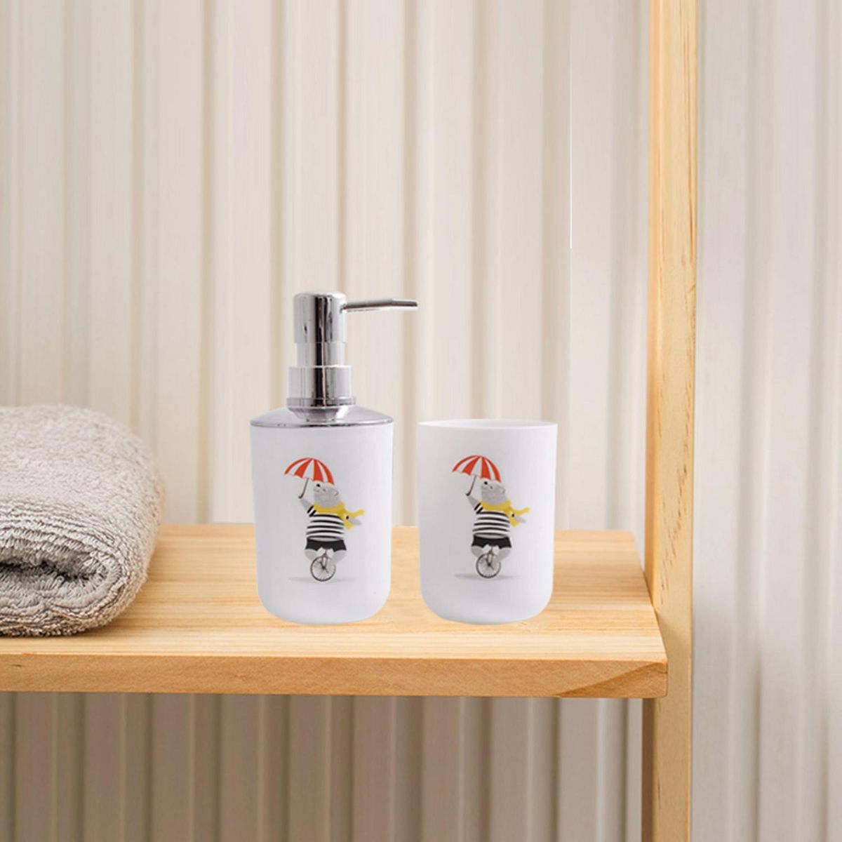 RONDA - Set de baño infantil oso y sus amigos