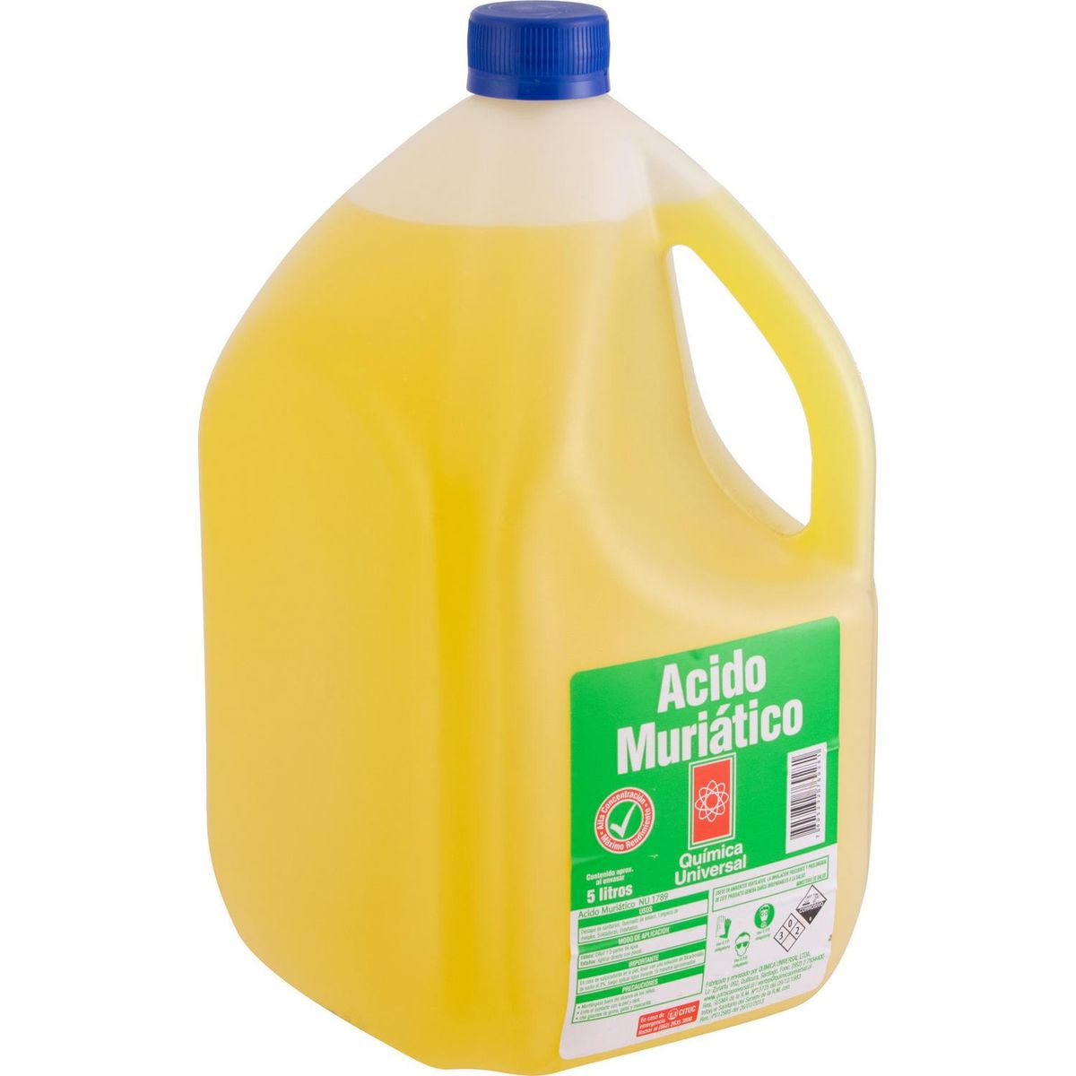 QUIMICA UNIVERSAL - Ácido muriático 5 lt