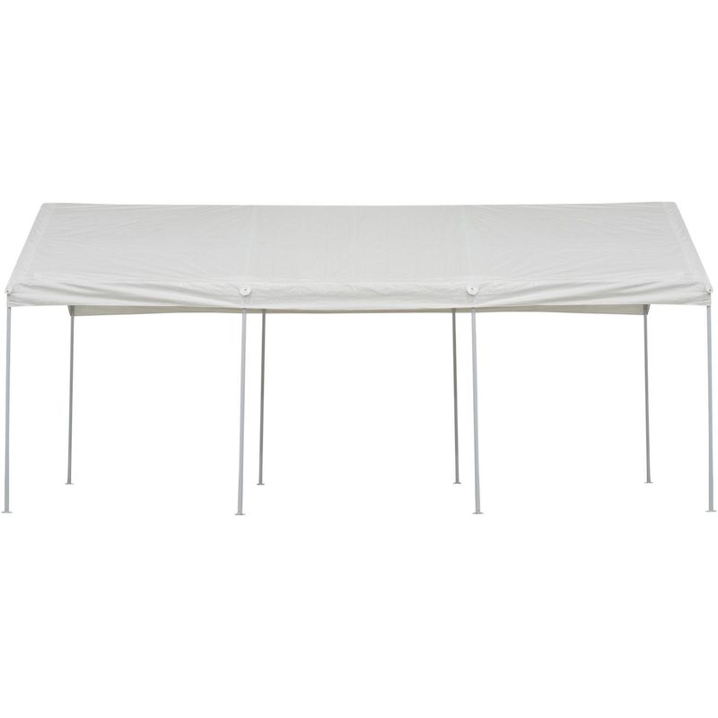 JUST HOME COLLECTION - Toldo tipo Garage 3x6 metros Blanco