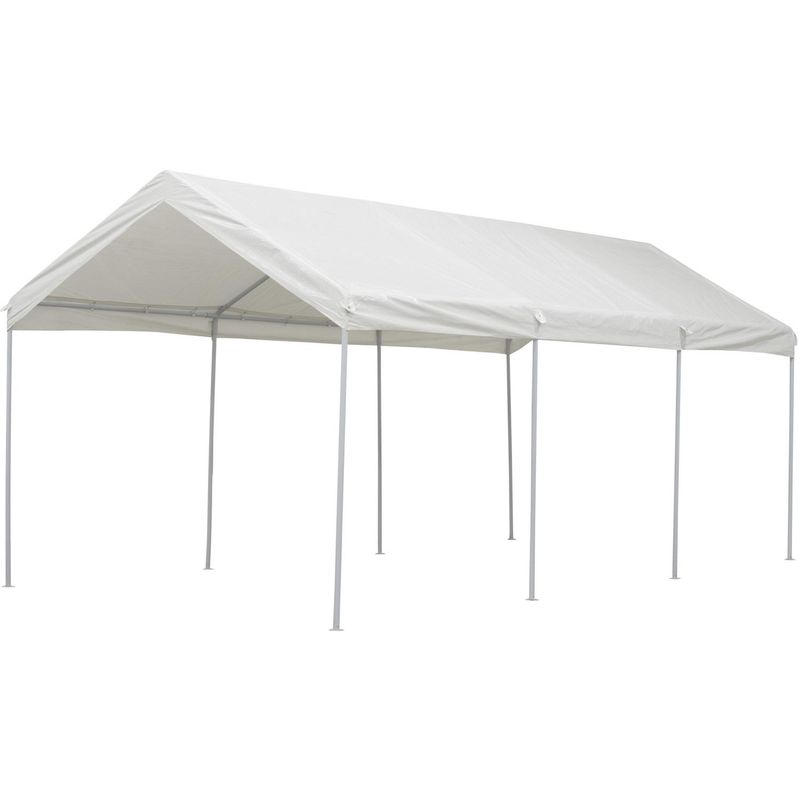 JUST HOME COLLECTION - Toldo tipo Garage 3x6 metros Blanco