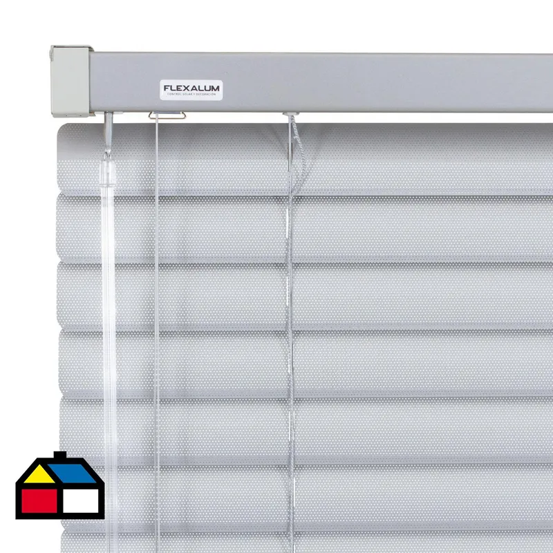 FLEXALUM - Persiana Aluminio Ancho Ancho 131a140cm Alto 131a140cm