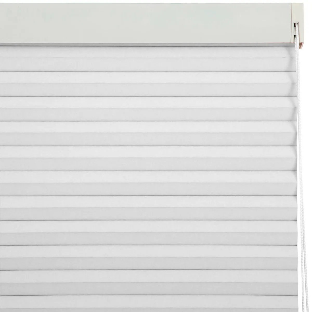 FLEXALUM - Cortina Blackout Blanco Ancho 131a145cm Alto 16a40cm