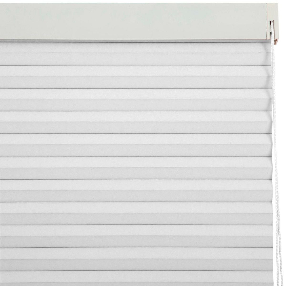 FLEXALUM - Cortina Blackout Blanco Ancho 116a130cm Alto 341a370cm