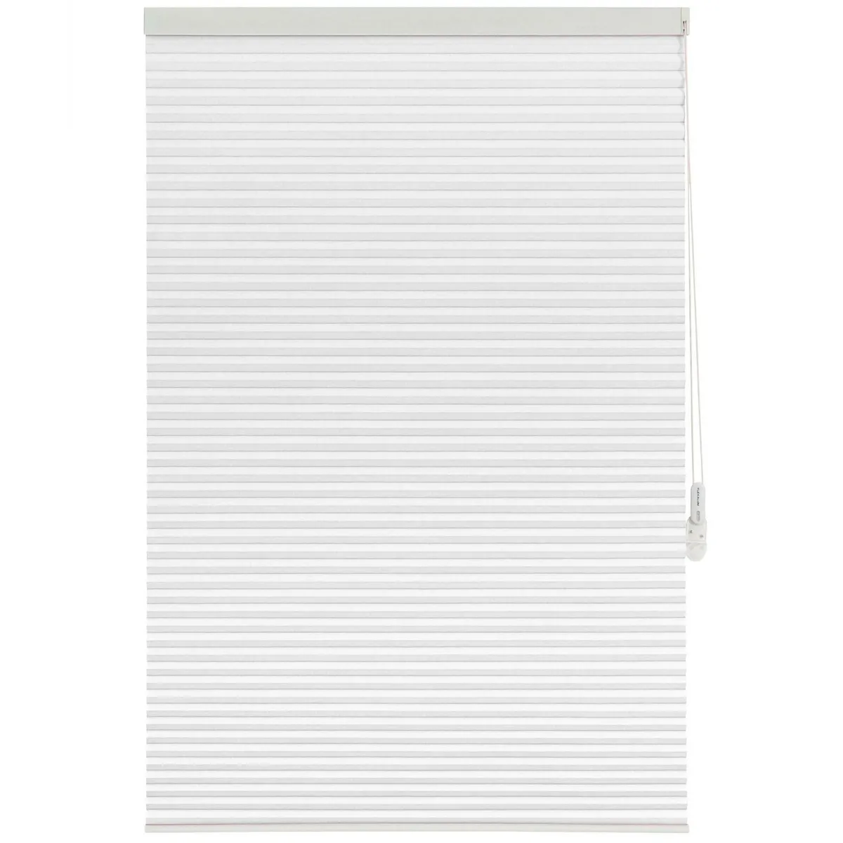 FLEXALUM - Cortina Blackout Blanco Ancho 131a145cm Alto 251a280cm