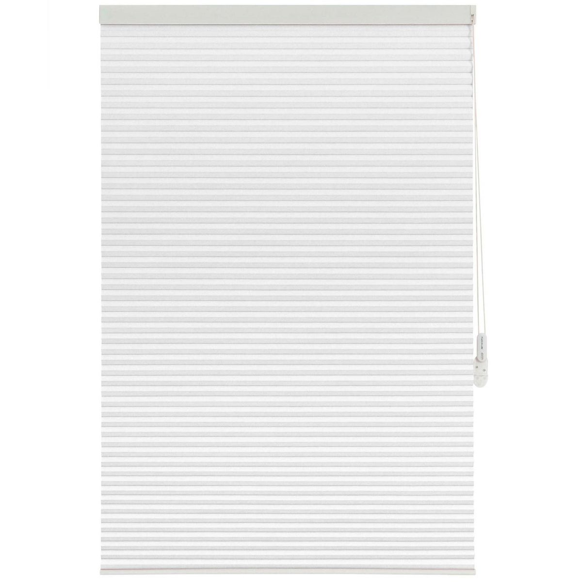 FLEXALUM - Cortina Blackout Blanco Ancho 116a130cm Alto 401a420cm