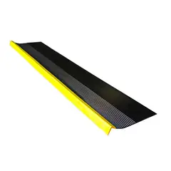 SIGNET CLASSICS - Grada escalera estriada negra/amarilla 1,2 mts