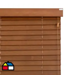 FLEXALUM - Persiana Madera Cipres Ancho 91a100cm Alto 161a170cm