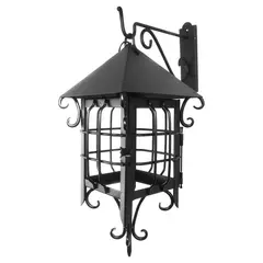 EURO - Farol de Muro Reja Redonda 100 W IP33 Luz Cálida o fría