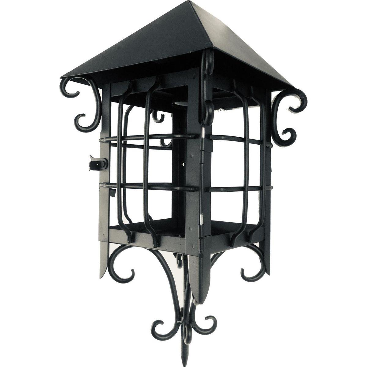 EURO - Farol de Muro Reja Redonda 100 W IP33 Luz Cálida o fría