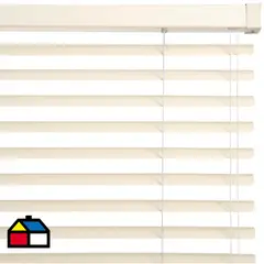 FLEXALUM - Persiana Aluminio Crema Ancho 331a360cm Alto 151a160cm