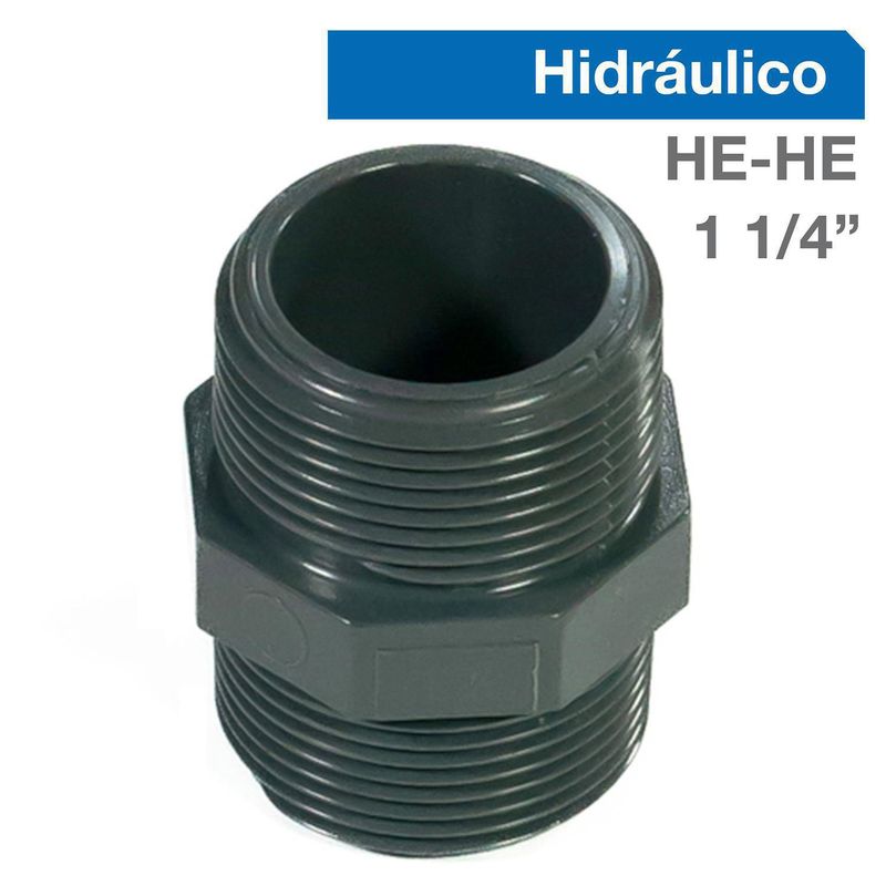 VINILIT - Niple PVC-P HE/HE 1 1/4"  1u