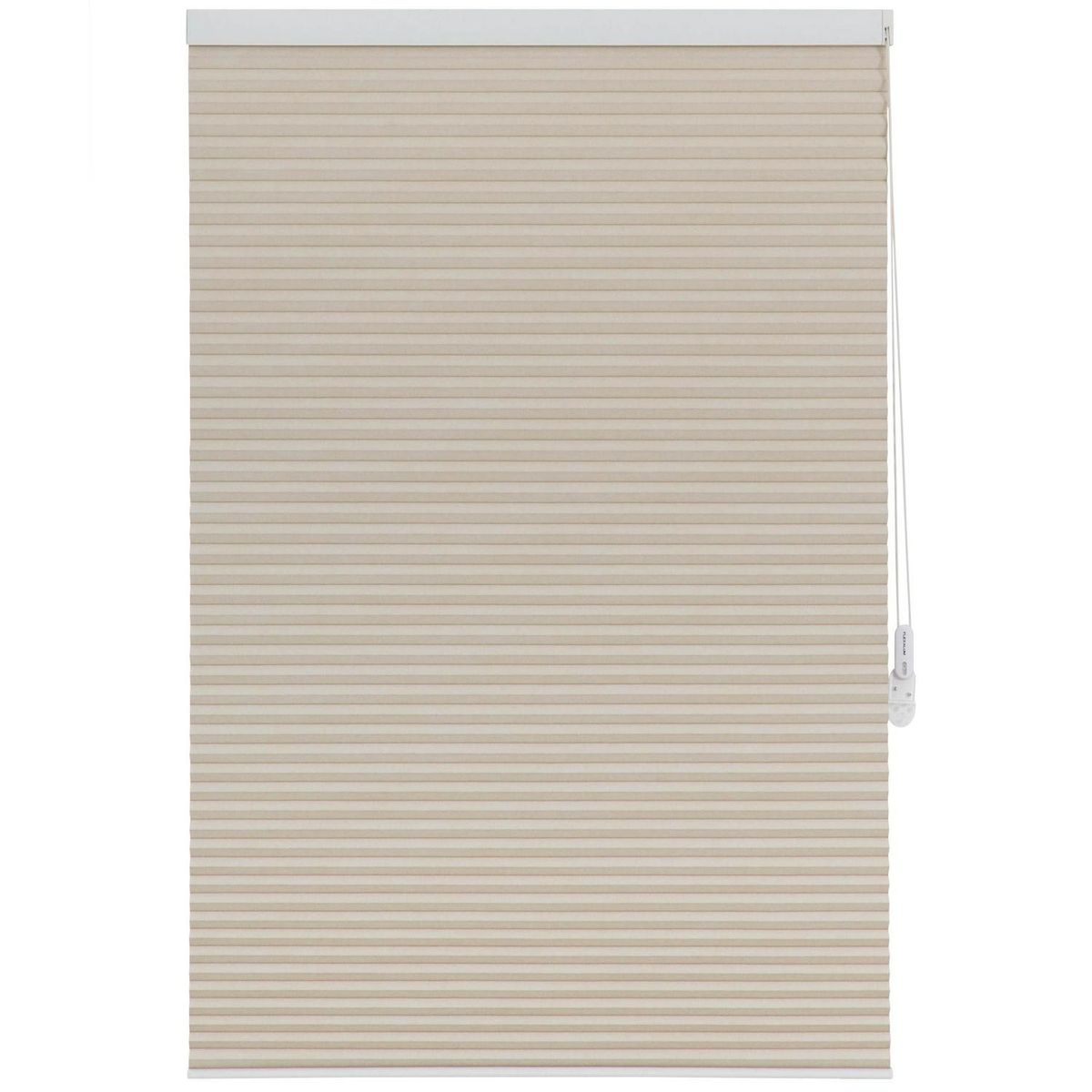Cortina Blackout Crema Ancho 20a40cm Alto 221a250cm, marca FLEXALUM - Foto 2