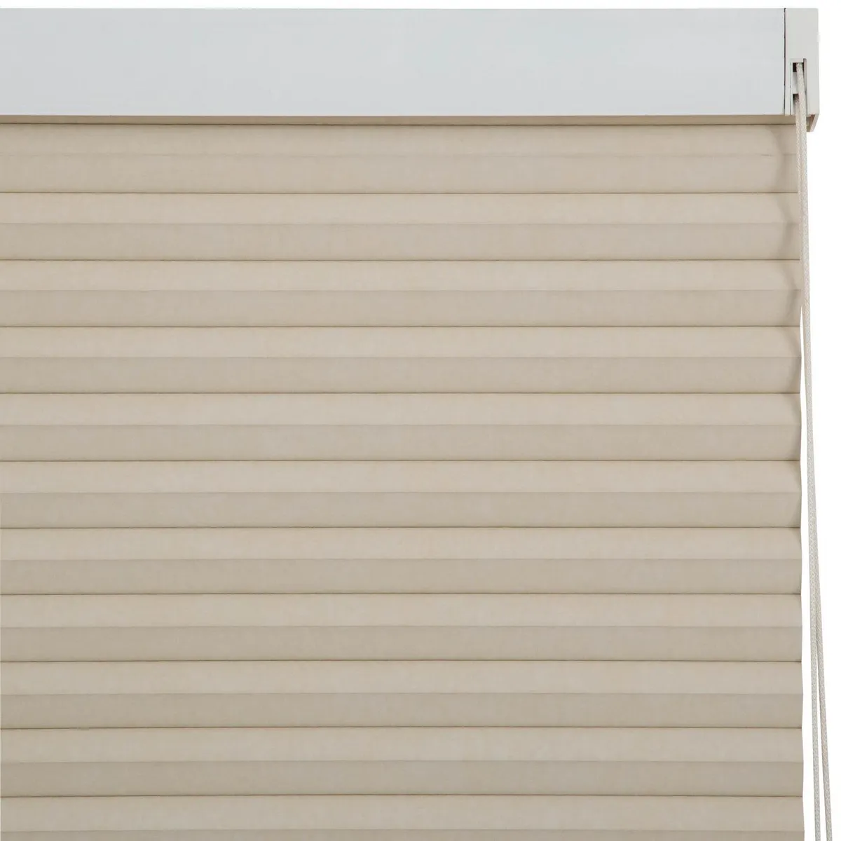 FLEXALUM - Cortina Blackout Crema Ancho 61a80cm Alto 146a160cm