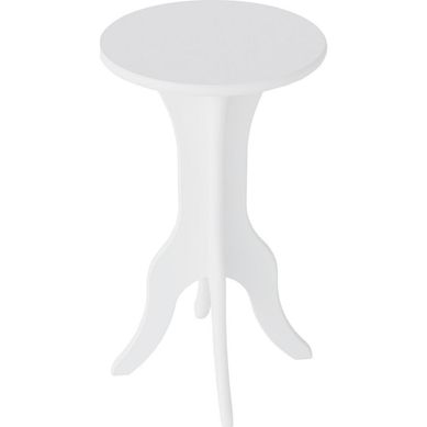 Mesa lateral 30x51 cm blanco