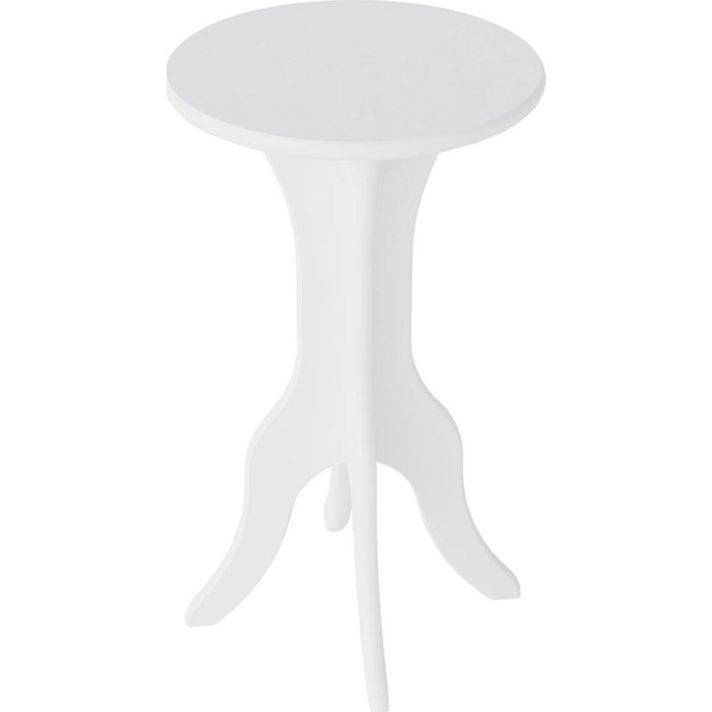 MOBILO - Mesa lateral 30x51 cm blanco