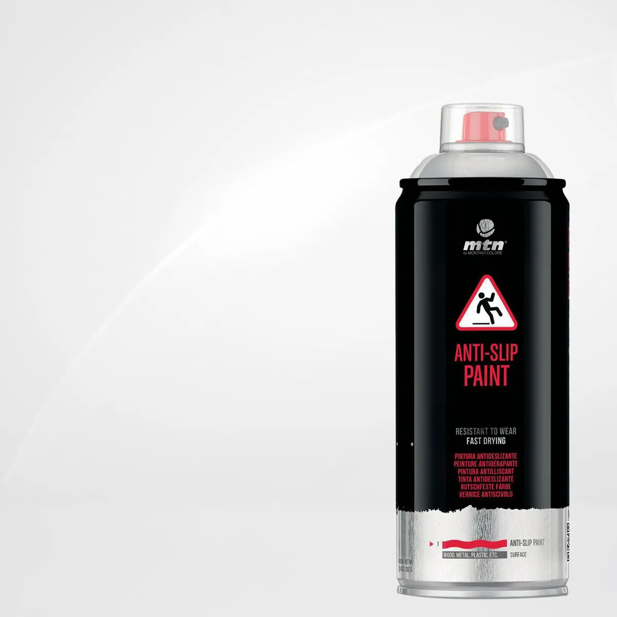 MONTANA COLORS - Pintura Antideslizante Spray 0.4 l Mate transparente