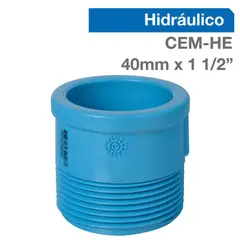 VINILIT - Terminal PVC-P CEM/HE 40mm x 1 1/2" 1u
