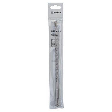 Broca SDS PLUS 1 para concreto 8x200x260 mm