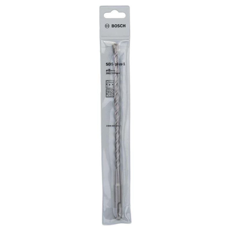 BOSCH - Broca SDS PLUS 1 para concreto 8x200x260 mm