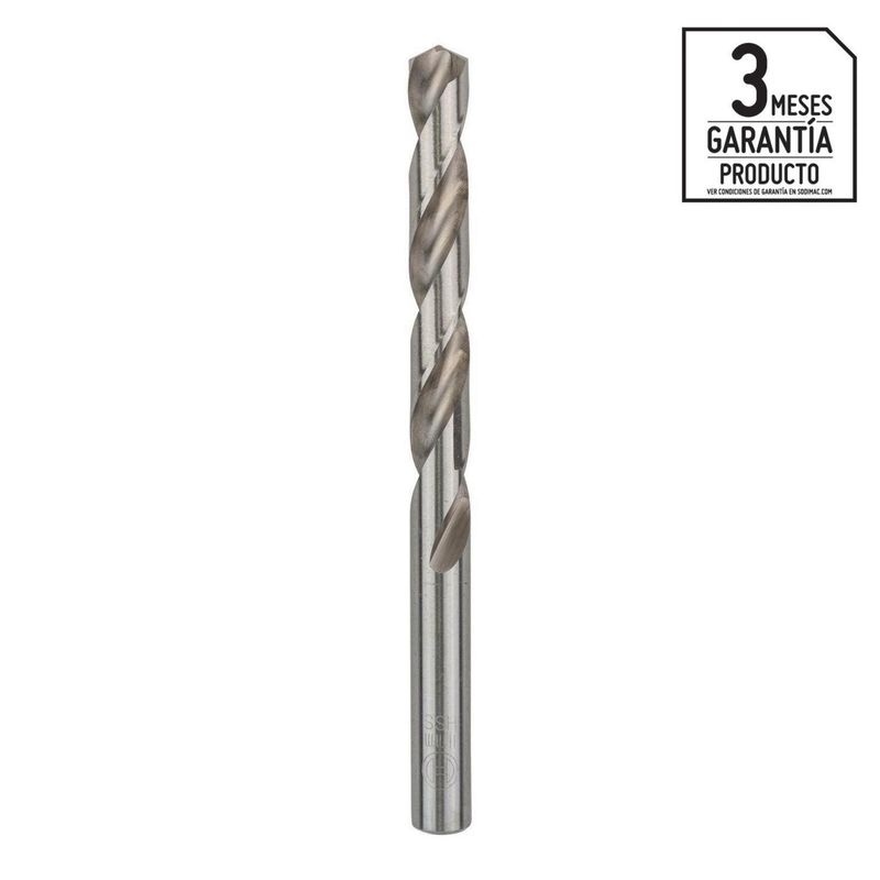 BOSCH - Set 5 brocas HSS-G para metal 110 mm