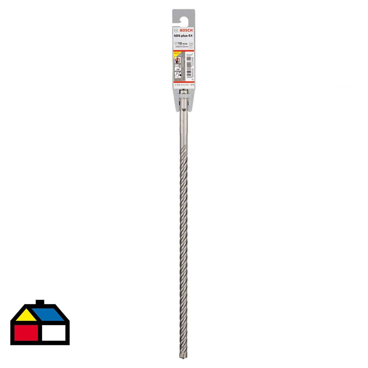 BOSCH - Broca PLUS 5X para concreto 10x250x310 mm
