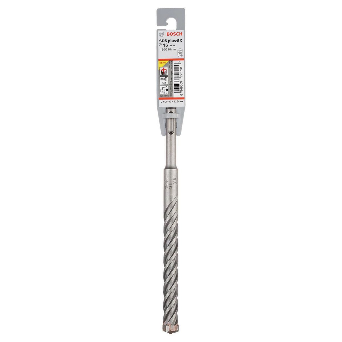 BOSCH - Broca PLUS 5X para concreto 16x150x210 mm