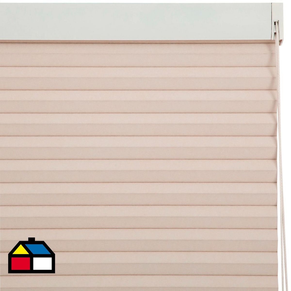 FLEXALUM - Cortina Blackout Trigo Ancho 101a115cm Alto 16a40cm