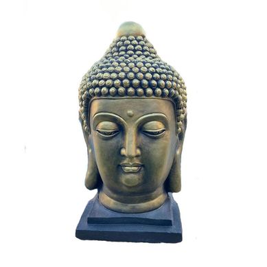 Cabeza de buda decorativo 70x35x35 cm