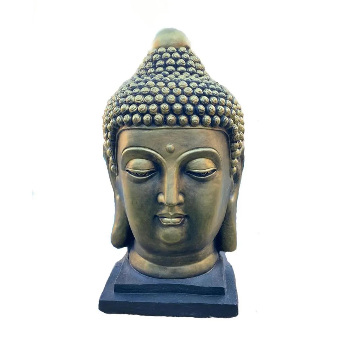 SAT NAM INSPIRES - Cabeza de buda decorativo 70x35x35 cm