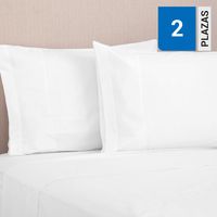 Juego de Sábanas 144 Hilos Blanco