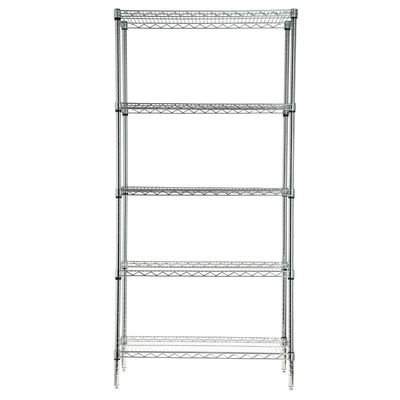 Imagen 2 del producto Estante 5 Nivel(es) 91x188x46 cm Plateado
