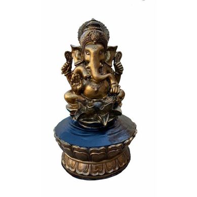 Figura Ganesha portavela 44x23x23 cm