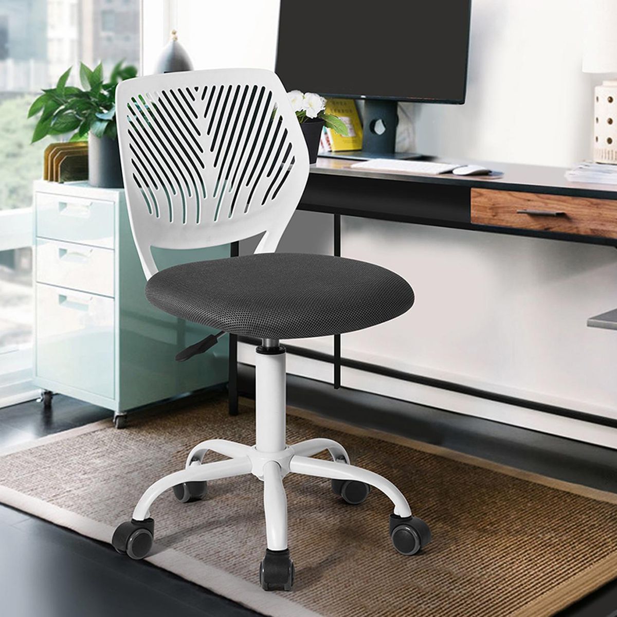 NOVAHUS - Silla Escritorio 1296951 Gris