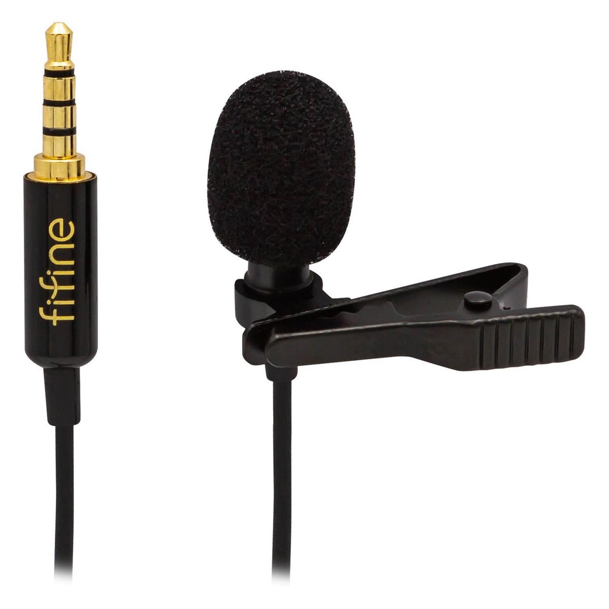 FUJICORP - Micrófono LAVALIER IPHONE/ANDROID C2