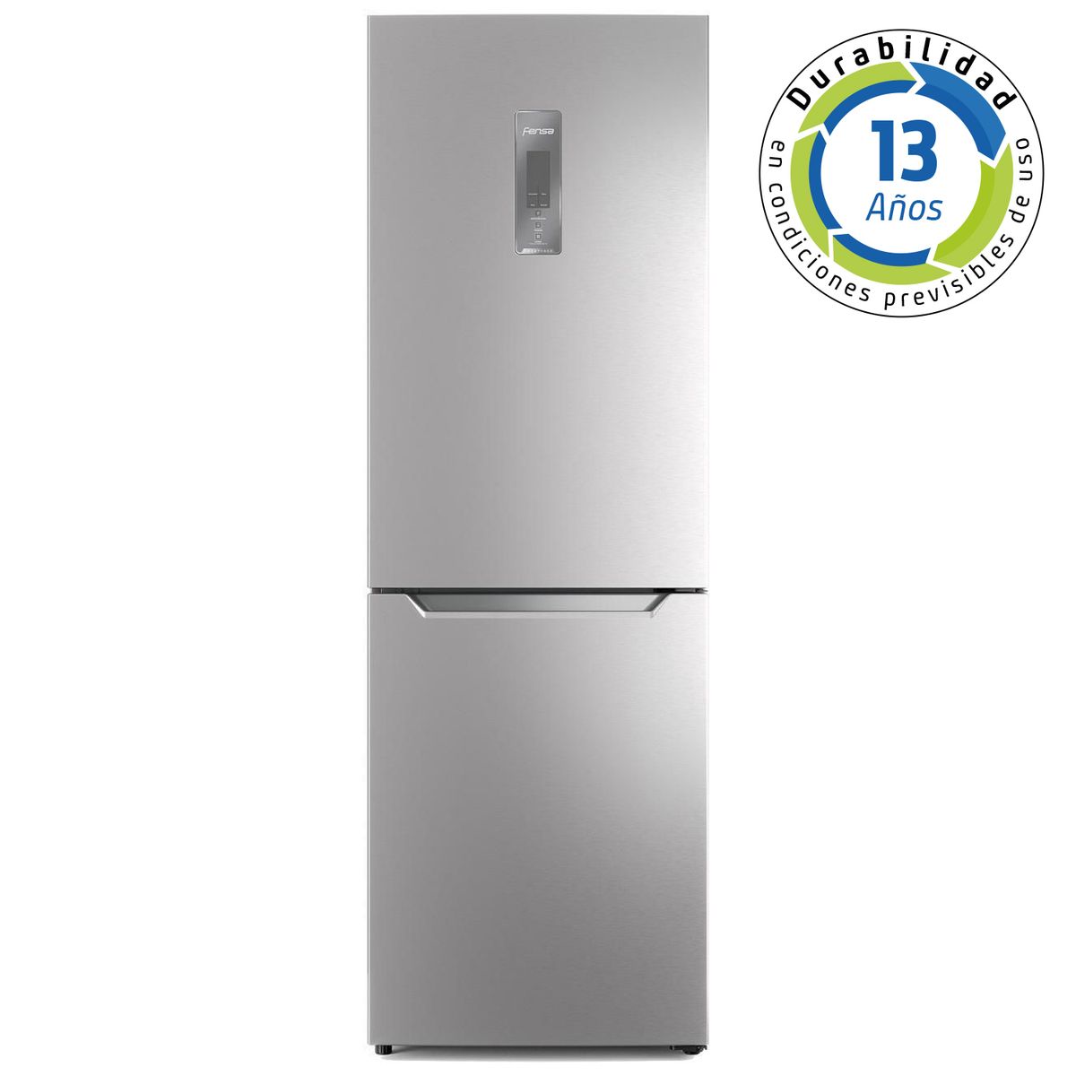 FENSA - Refrigerador Bottom Freezer No Frost 322 Litros Inox DB60S