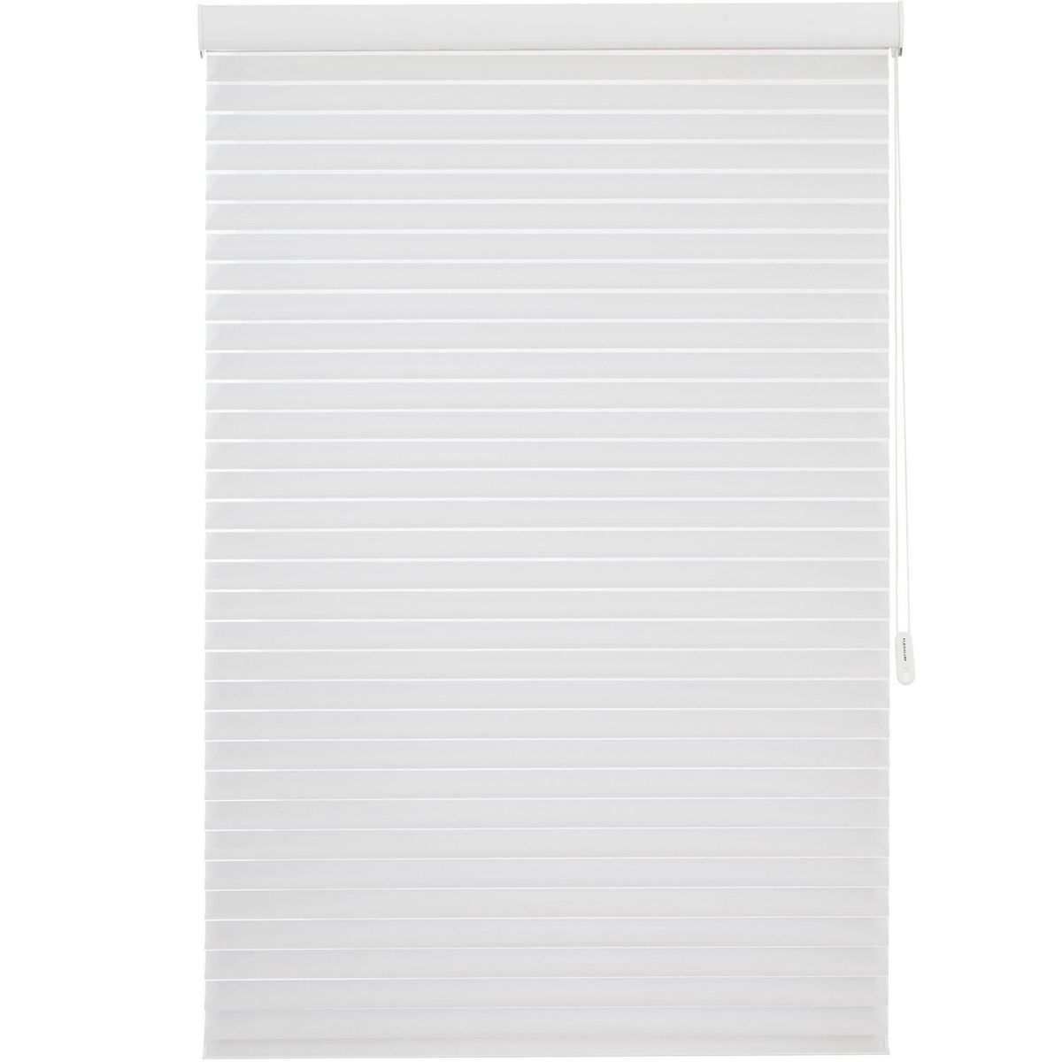 FLEXALUM - Enrollable Nantucket Blackout Blanco Ancho 41a60 cm Alto 221a240 cm