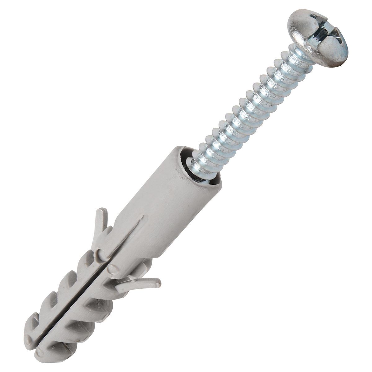 FIXSER - Tarugo con tornillo 8 mm 4 unidades