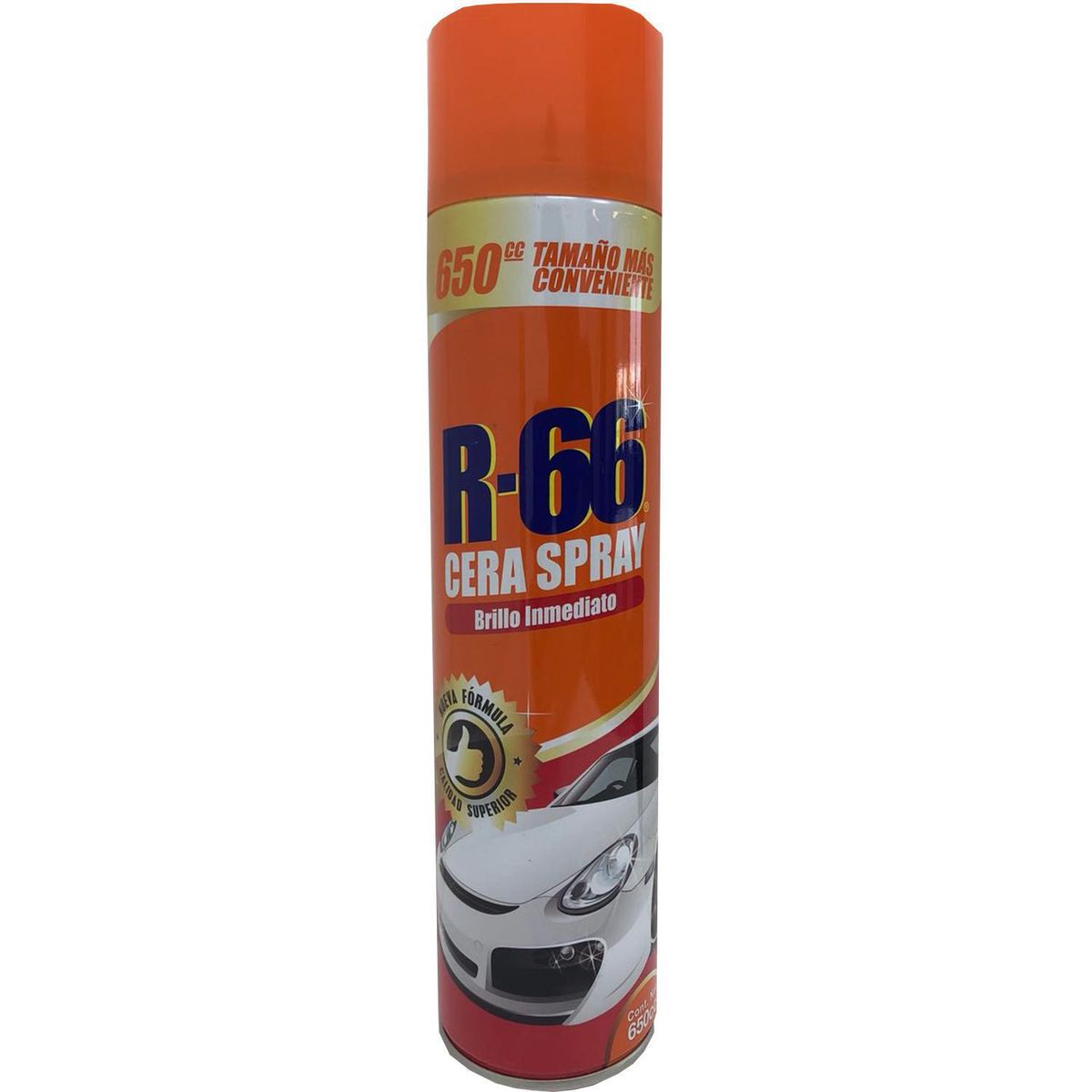 R 66 - Cera Spray R-66 650 ml para Autos Motos y Superficies Metálicas