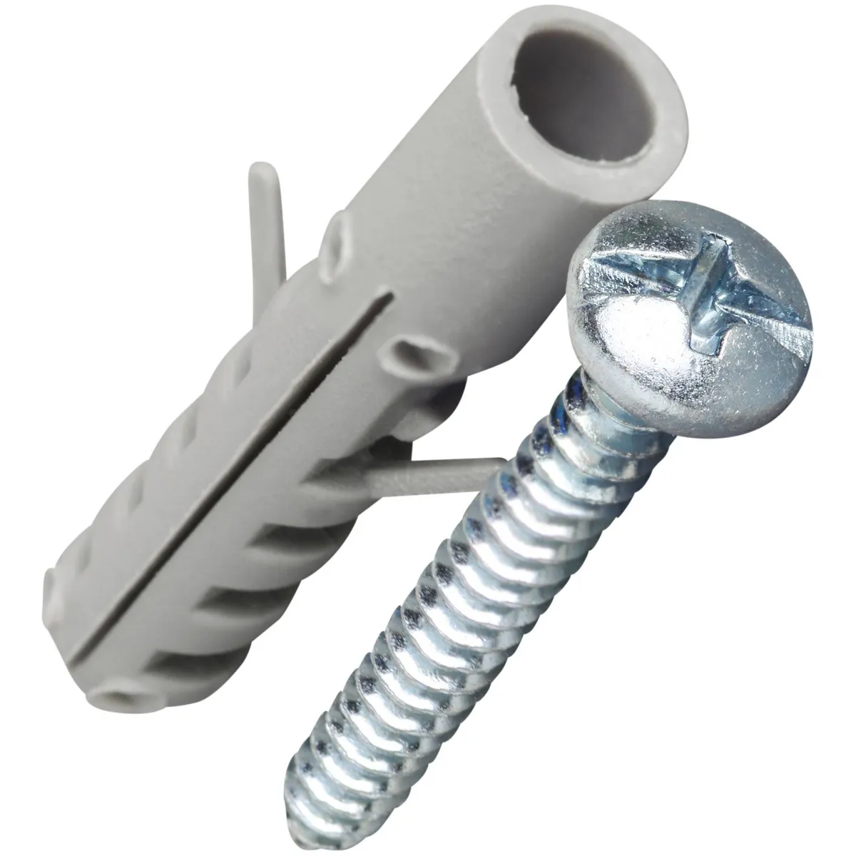 FIXSER - Tarugo con tornillo 8 mm 10 unidades