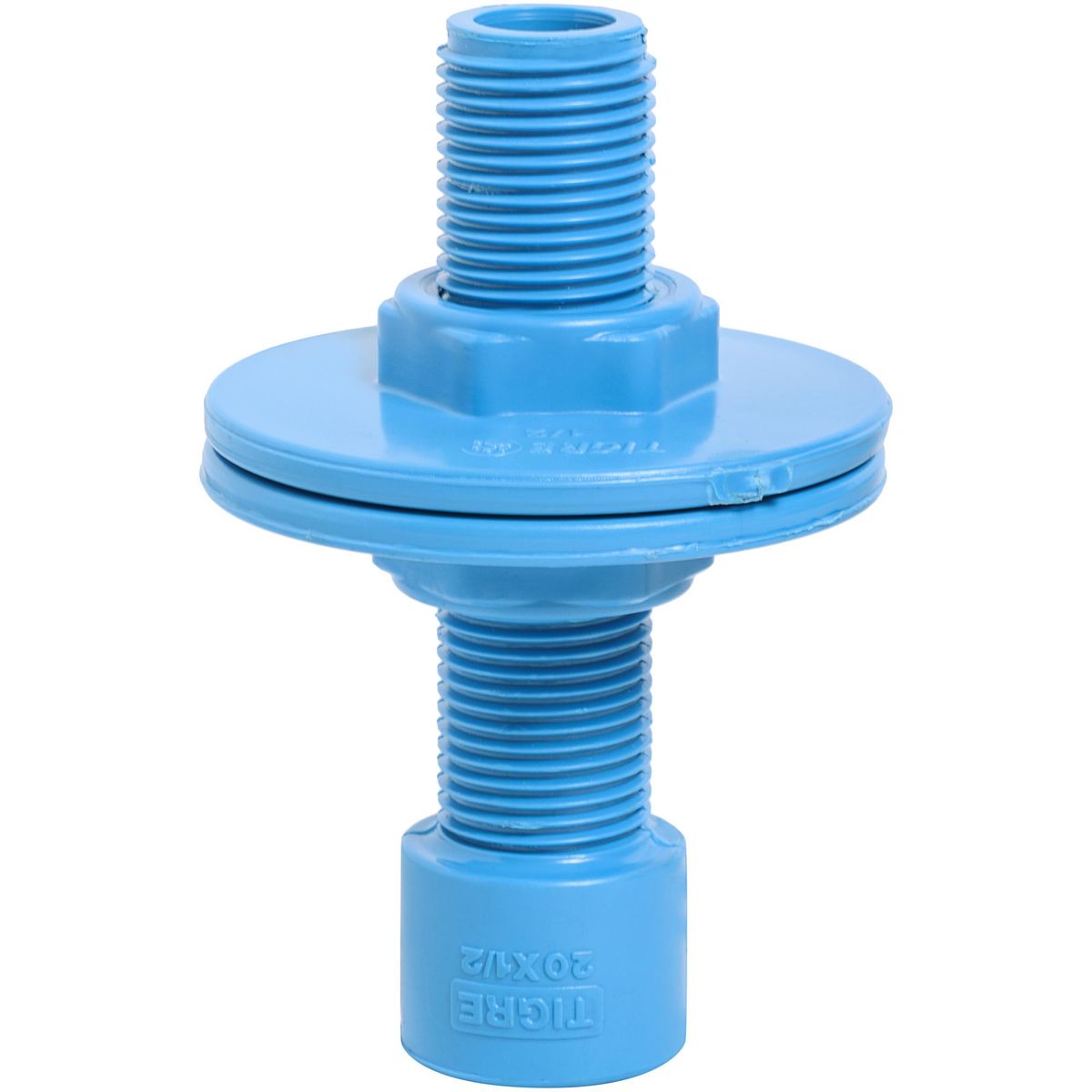 TIGRE - Salida estanque PVC-P CEM/HE 20mm x 1/2" 1u