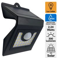 Apliqué Exterior con Sensor de Movimiento 2.24 W 300 lm Luz Cálida