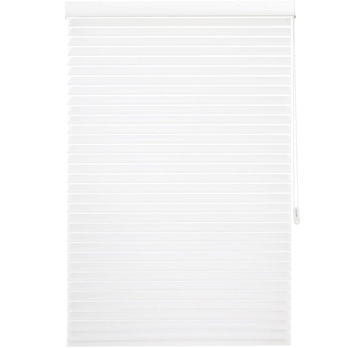 FLEXALUM - Cortina Enrollable Nantucket Traslúcida Blanco Instalada Ancho entre 30 cm a 40 cm Alto 201 cm a 220 cm