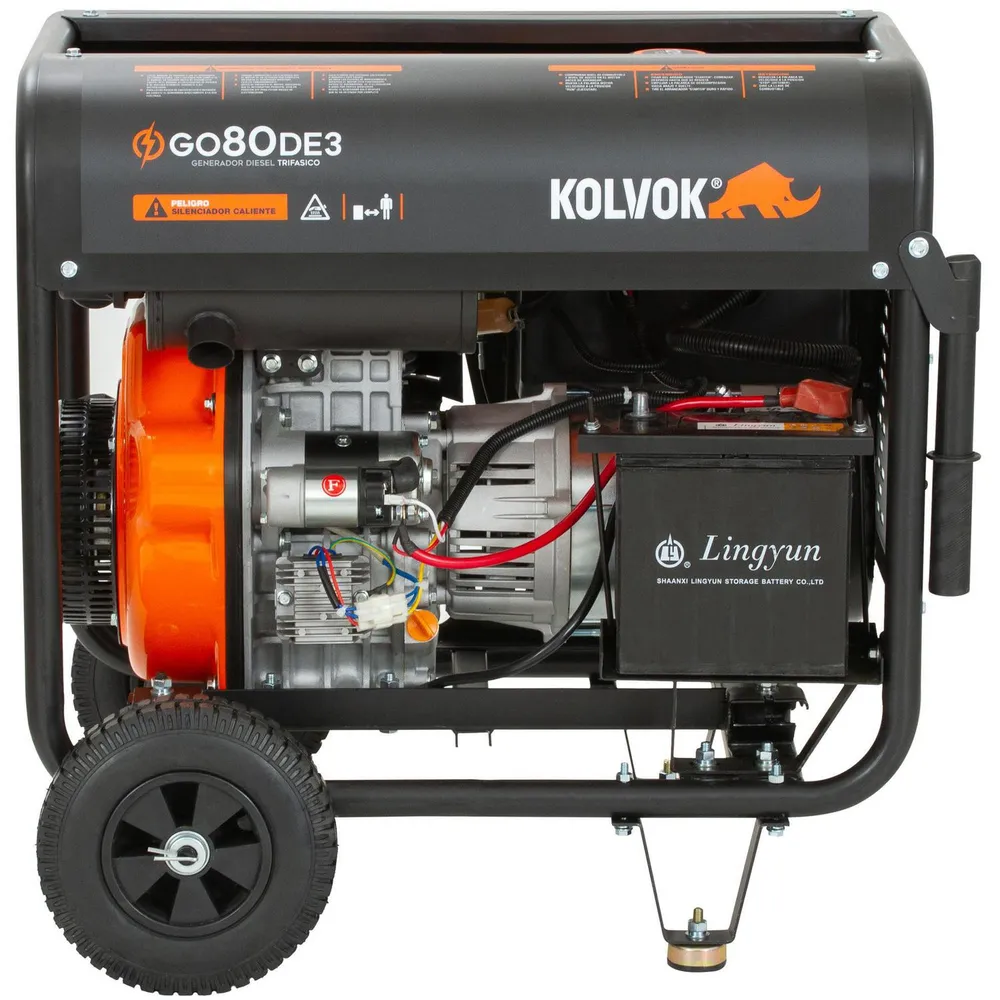 Kolvok GO80DE3 Diésel Trifásico, foto 5