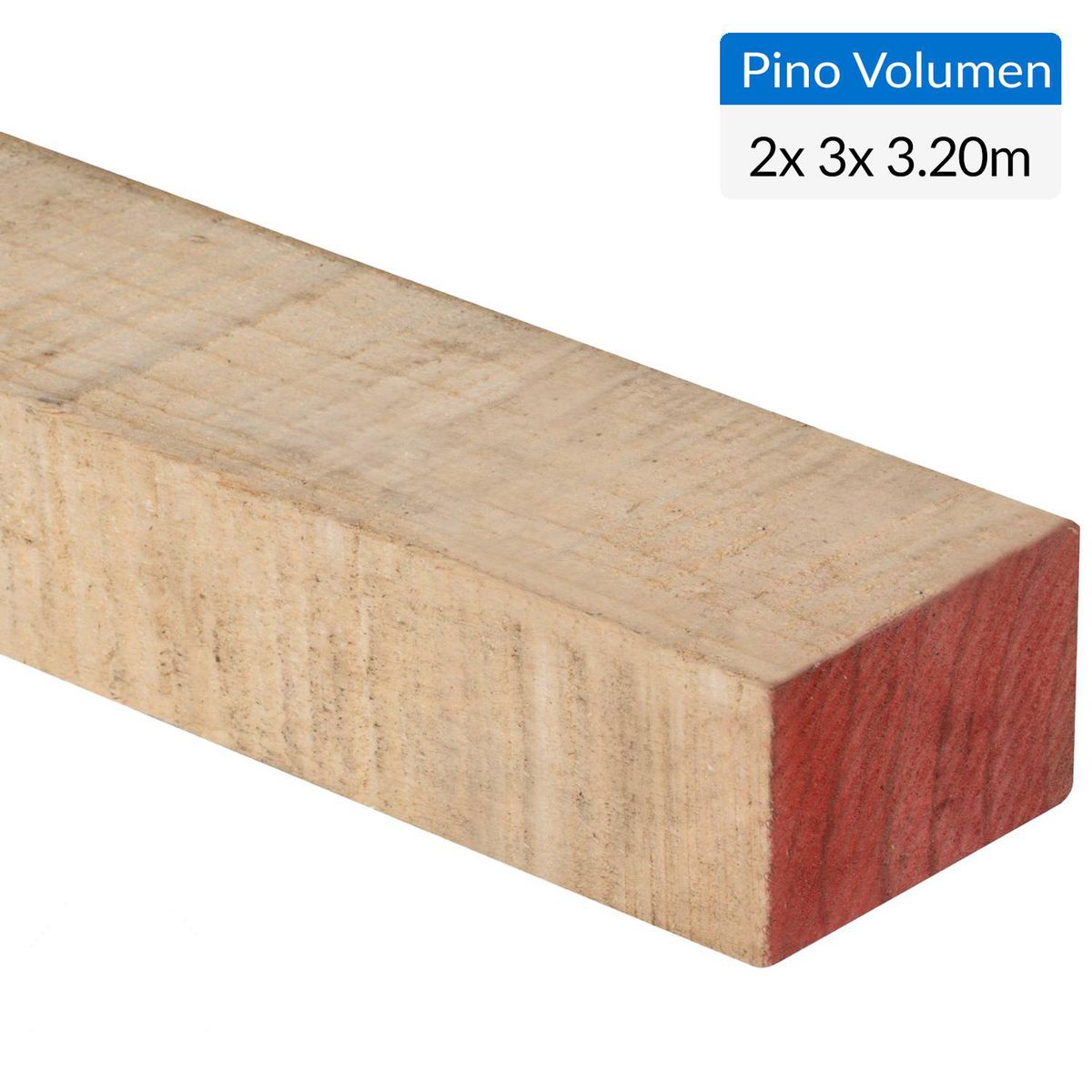 GENERICO - Pino Volumen Dimensionado Verde 2x3 3,2 m