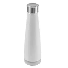 IMPORTADORA USA - Botella Térmica 400 ml Acero Inoxidable Blanco