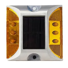 LORENZINI - Tacha Reflectante Solar Sin Vástago Señalización Vial