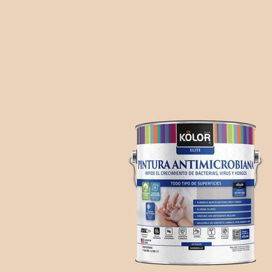 Esmalte al Agua Antimicrobiana Semibrillante 1 galn(es) Beige Accra 