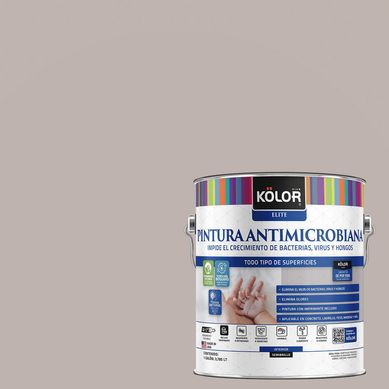 Esmalte al Agua Antimicrobiana Semibrillante 1 galn(es) Beige Varosha 