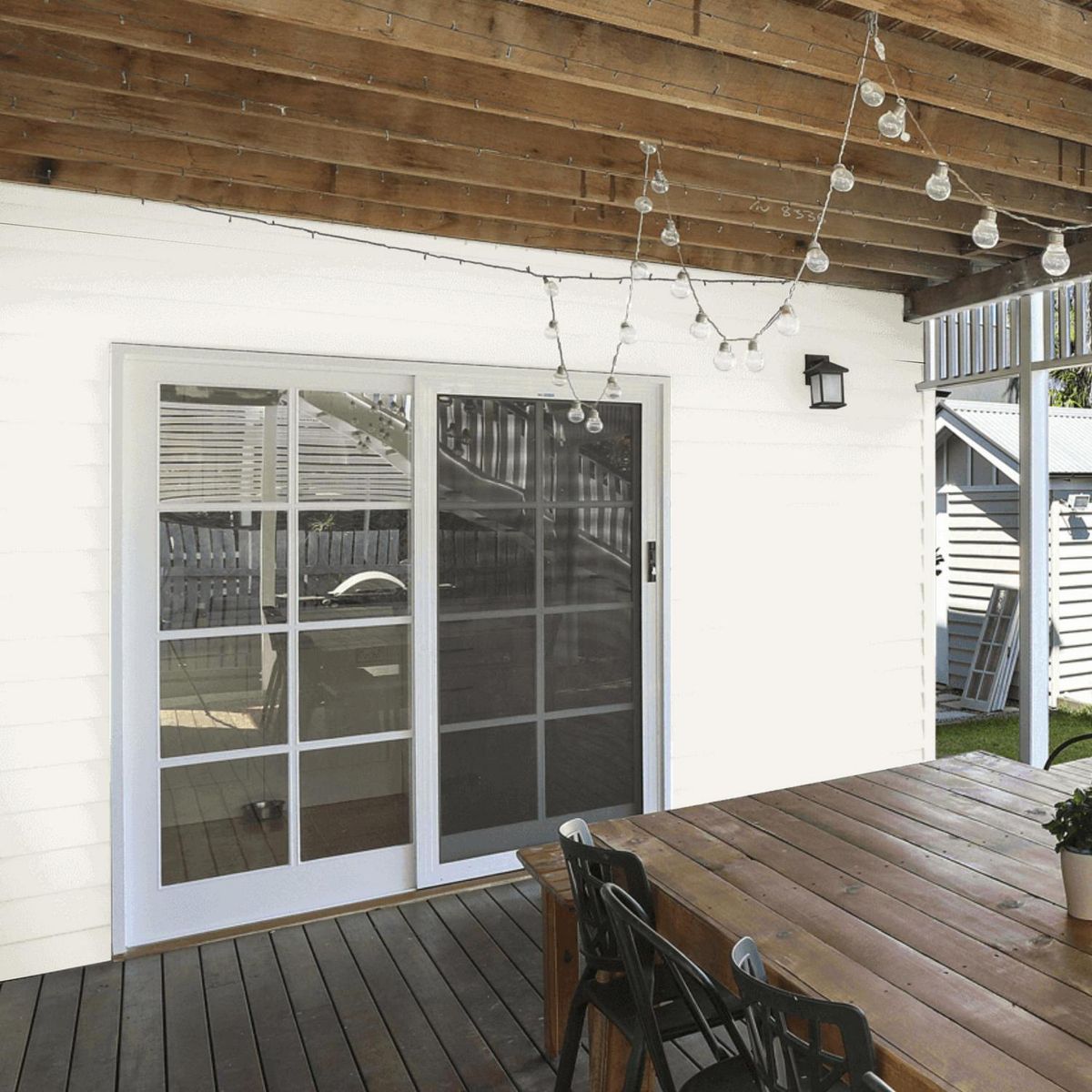 KOLOR - Esmalte al Agua Hidrorepelente Satinado 1 galón(es) Blanco Lublin 